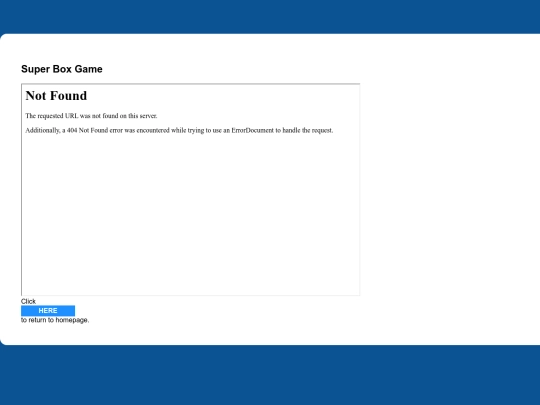 SuperBoxGame screenshot