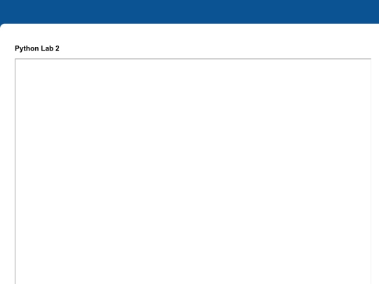python/pythonLab2 screenshot
