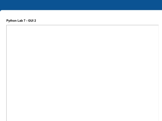 python/pythonLab7 screenshot