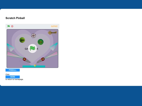 scratch/scratchPinball screenshot