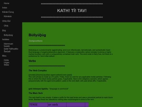 conlangs/bullyuwug screenshot