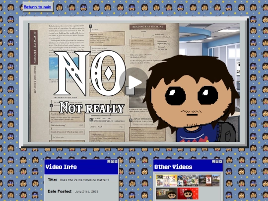 zeldatimeline screenshot
