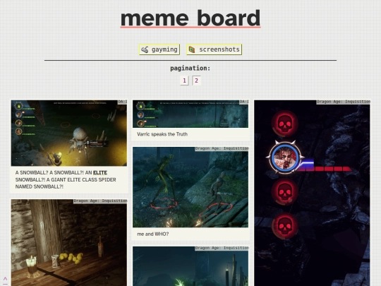 gayming/board/board-p2 screenshot