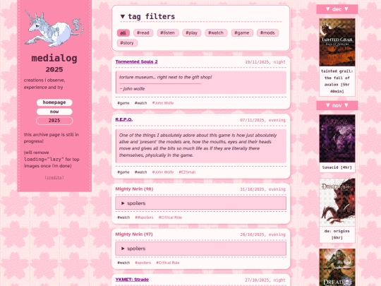 medialog/log-2025 screenshot