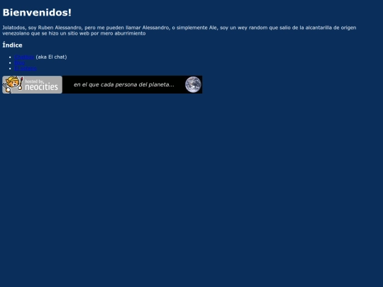 index screenshot