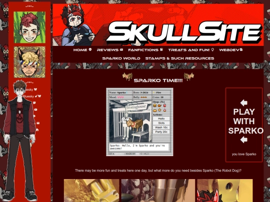 Pages/TreatsAndFun screenshot