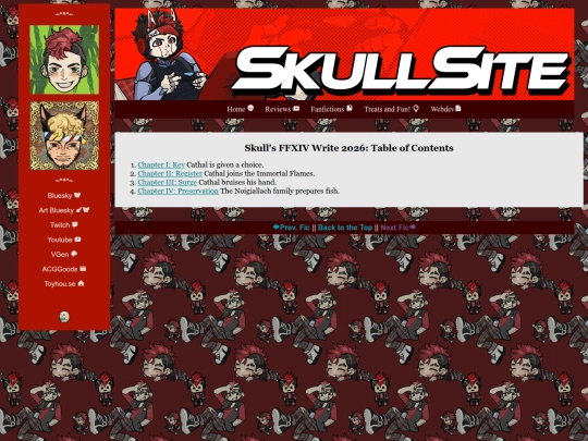 Pages/XIVWrite_ToC screenshot