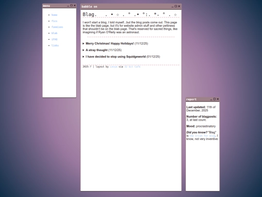 blag screenshot
