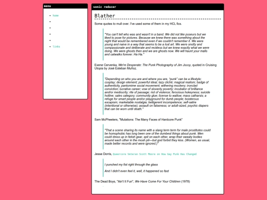 hcl/punk-quotes screenshot