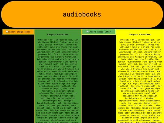 media/audiobooks screenshot