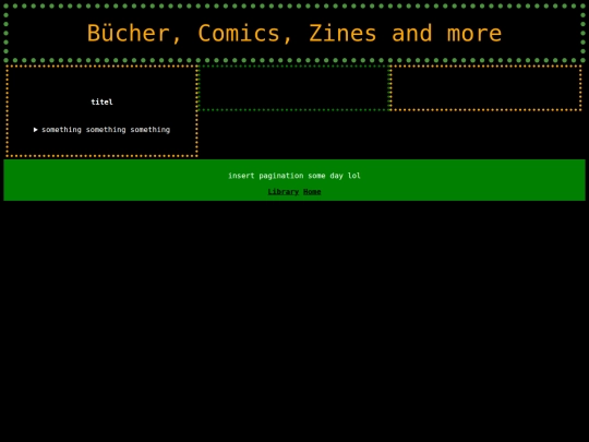 media/books screenshot