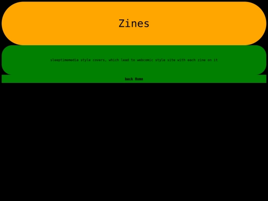 zines screenshot