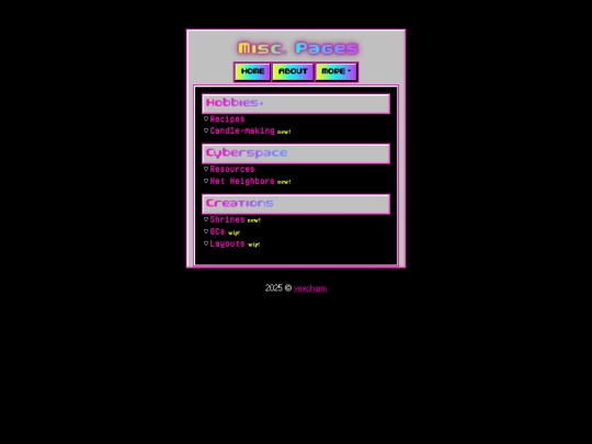 page/misc screenshot
