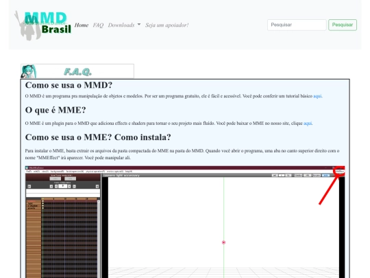 faq screenshot