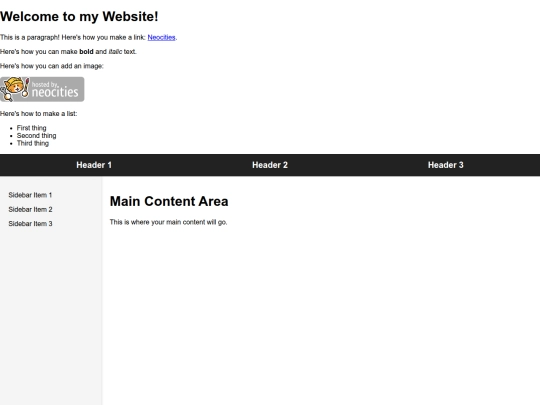 index screenshot