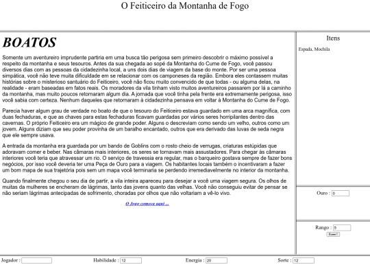 Feiticeiro screenshot