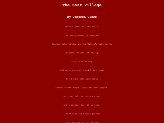 eastvillage screenshot