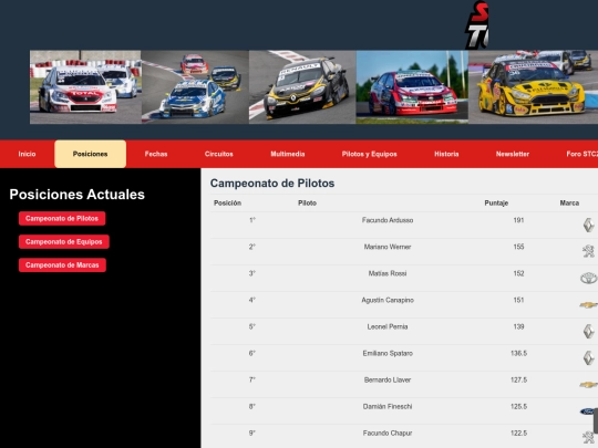stc2000/posiciones screenshot
