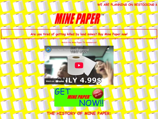 get-mine-paper screenshot