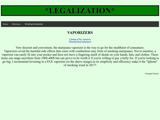 ProjectVaporizers screenshot