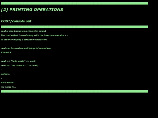 PRINTING screenshot