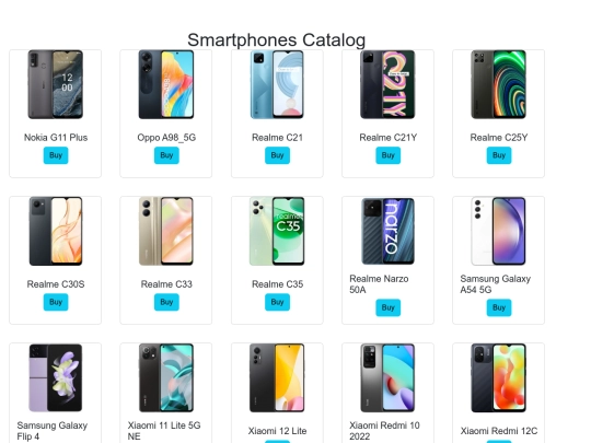 smartphones screenshot
