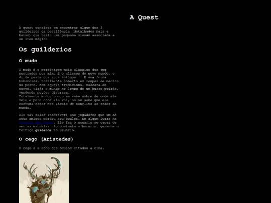 mestre/sidequests/guilda-da-pestilência screenshot