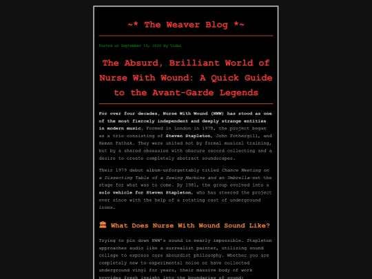 blog screenshot