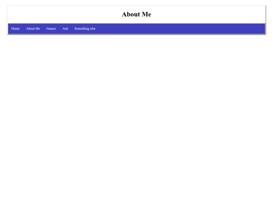 aboutme screenshot