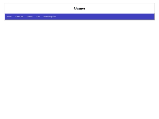 games screenshot
