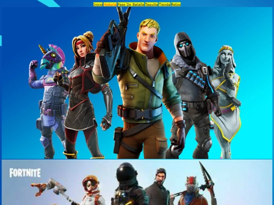 Los Bailes del Fortnite/Historia del fornite/Temporadas screenshot