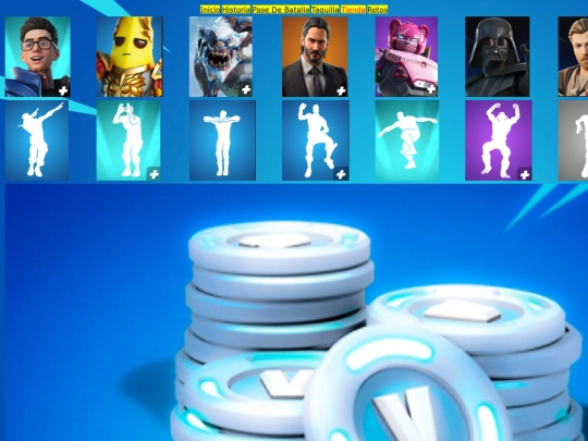 Los Bailes del Fortnite/Tienda/Tienda screenshot