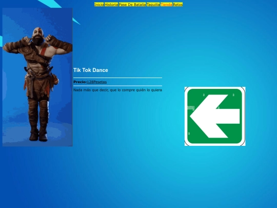 Los Bailes del Fortnite/Tienda/emotes/KratosB1 screenshot