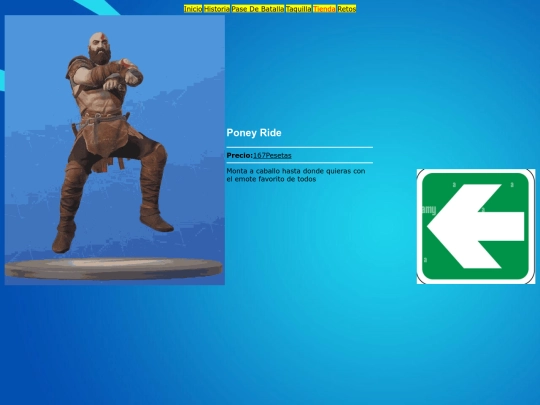 Los Bailes del Fortnite/Tienda/emotes/kratosB screenshot
