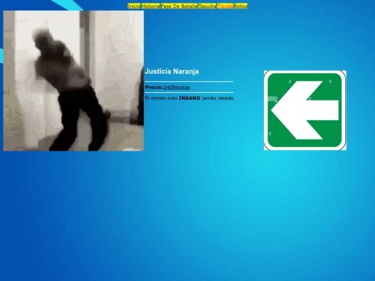 Los Bailes del Fortnite/Tienda/emotes/orange screenshot