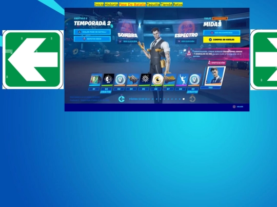 Los Bailes del Fortnite/el pase de batalla/Pasecito10 screenshot