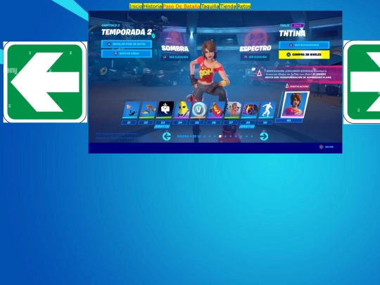 Los Bailes del Fortnite/el pase de batalla/Pasecito4 screenshot