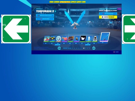 Los Bailes del Fortnite/el pase de batalla/Pasecito7 screenshot