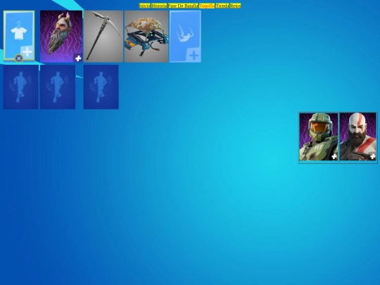 Los Bailes del Fortnite/taquilla/taquilla inicial/HmochilaKselectorS screenshot