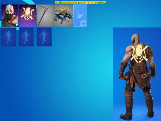 Los Bailes del Fortnite/taquilla/taquilla inicial/KmochilaH screenshot