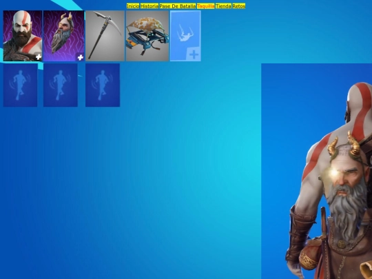 Los Bailes del Fortnite/taquilla/taquilla inicial/KmochilaK screenshot
