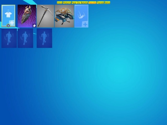 Los Bailes del Fortnite/taquilla/taquilla inicial/mochilaK screenshot