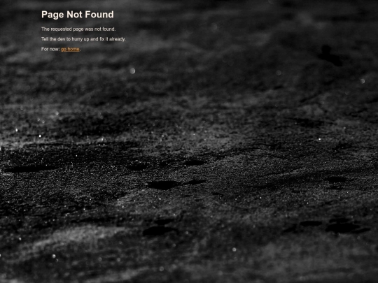 not_found screenshot