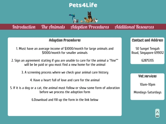 Adoption screenshot