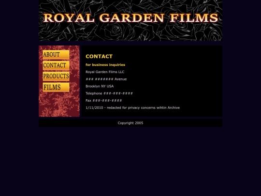 RGFcontact screenshot