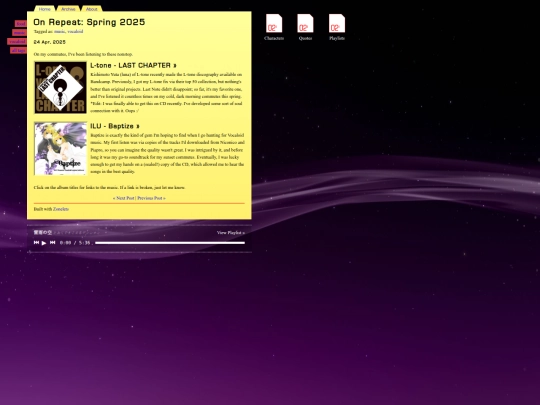 posts/2025-04-24-On-Repeat-Spring-2025 screenshot