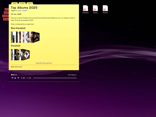 posts/2026-01-05-Top-Albums-2025 screenshot