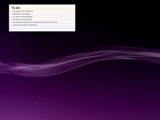todo screenshot