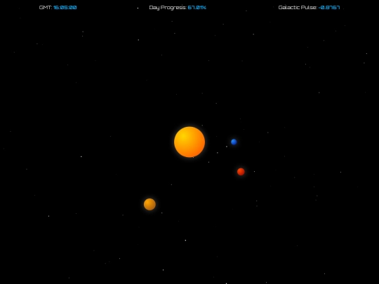 cosmicClock screenshot