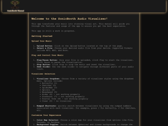 sonicBoothInfo screenshot
